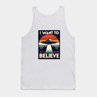 I Want To Believe Tank Top